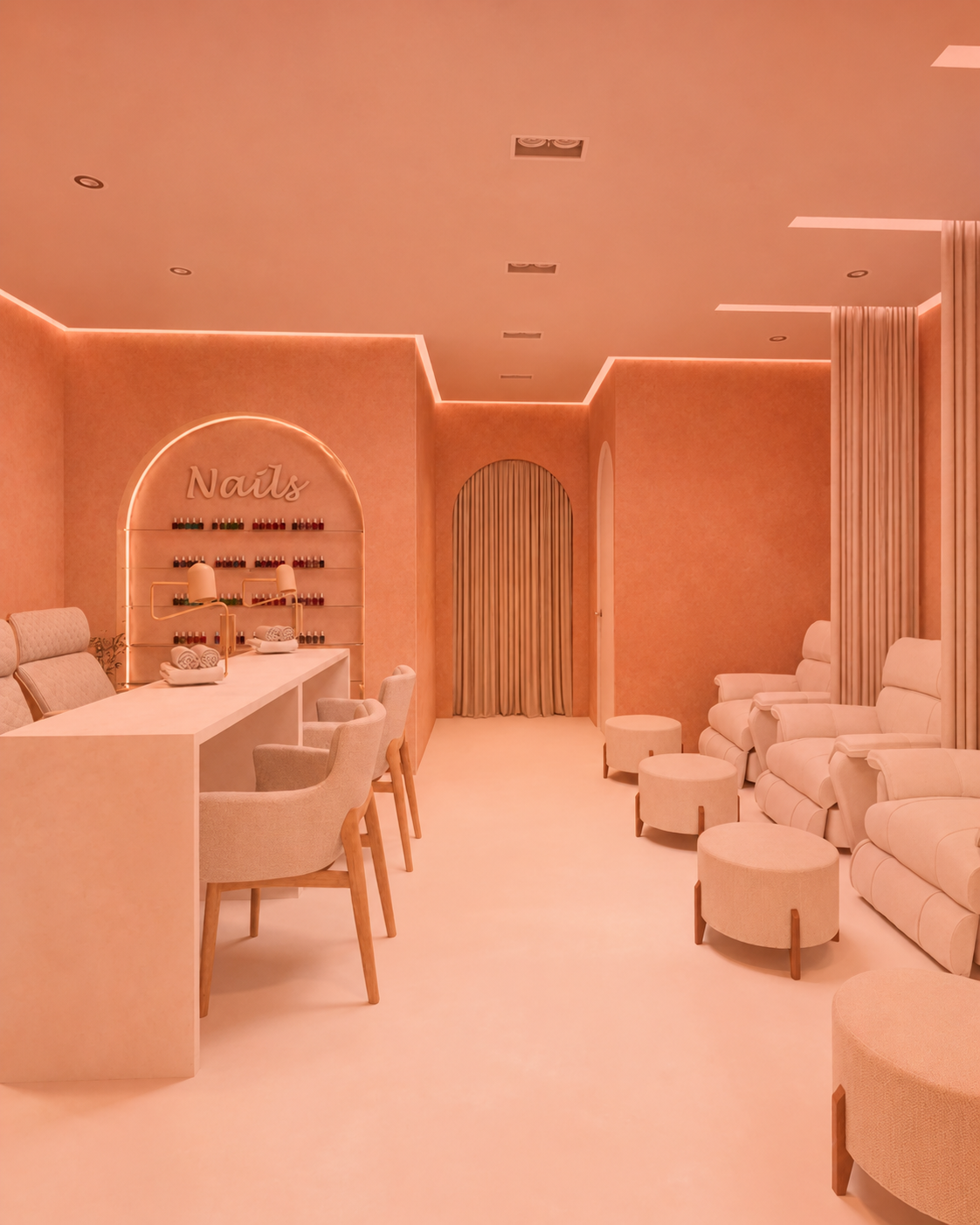 Privéa lounge interior in Quezon City